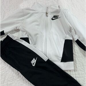 Nike Tracksuit. Size 18 Month Black and white